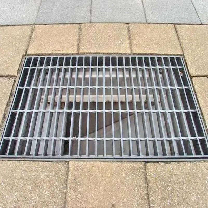 Astm A36 Q235 Steel Grating For Drain Cover Drainage Channel