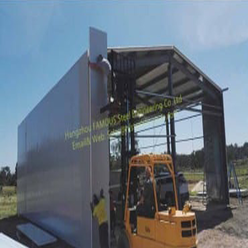 Metal Storage Sheds and Galvanized Steel Framed Sheds Building Construction