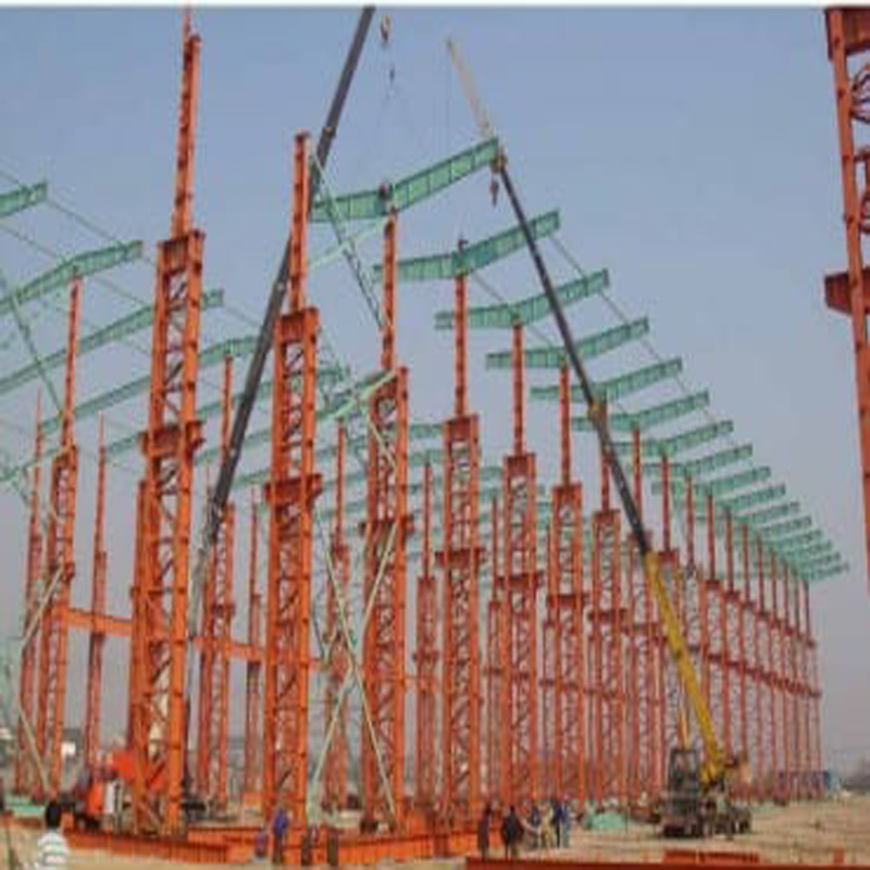 CEMENT PRODUCTION LINE STEEL FRAMES AND CEMENT PLANT WAREHOUSE 