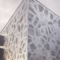 Aluminum Perforated Panel Building Facade Curtain Wall Metal Screen Sheet