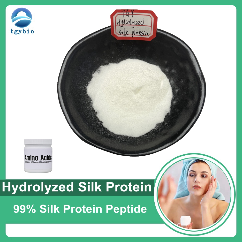 Cosmetic Grade Hydrolyzed Silk Protein/Silk Protein Peptide