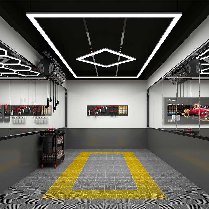 Car wash lights for garage car workshop light