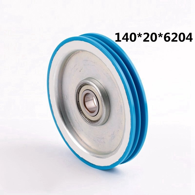 Door hanging wheel double groove 140x20x6204 lift parts elevator accessories