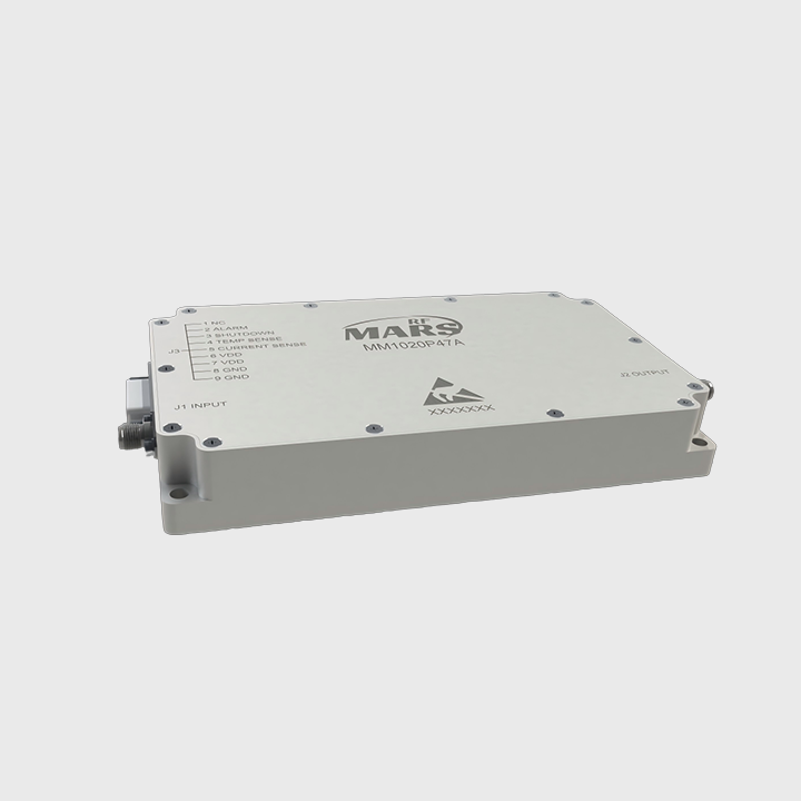 Mars RF's Class AB RF GaN Broadband High Power Amplifier MM1020P47A