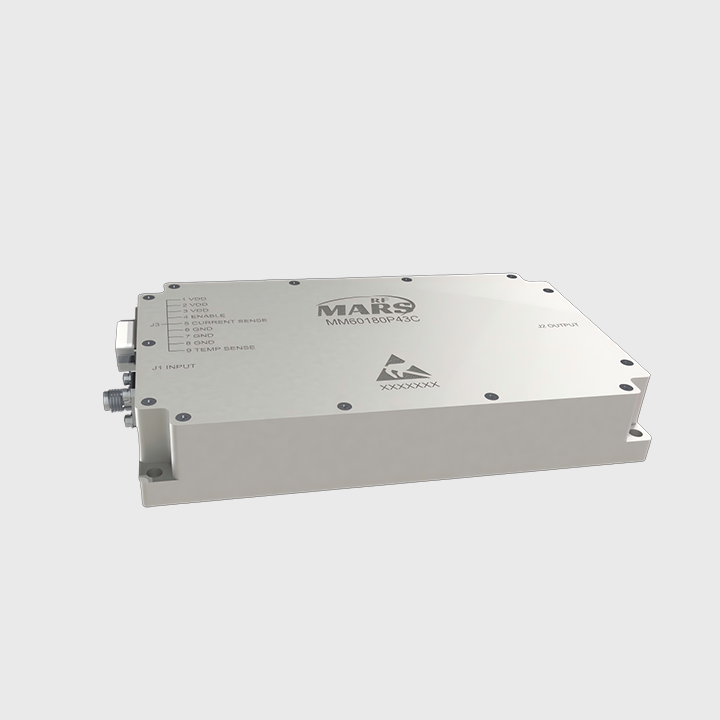 RF Broadband High Power Amplifier MM60180P43C