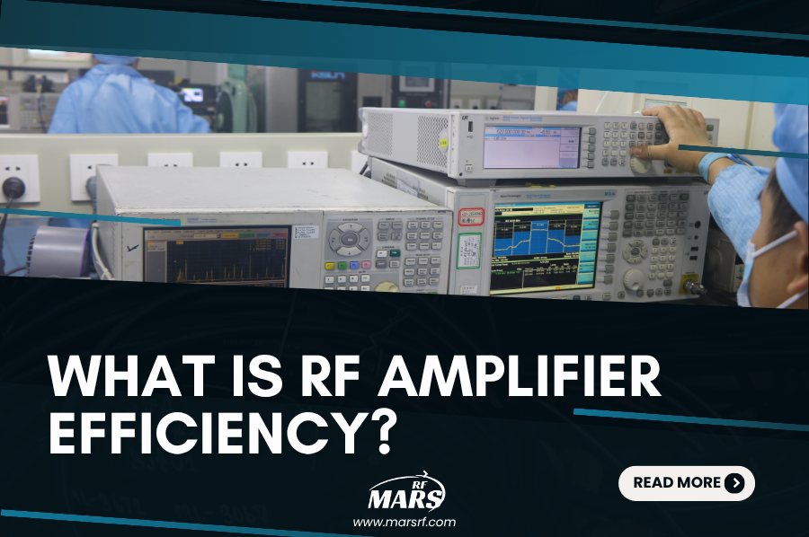 What is RF amplifier efficiency?