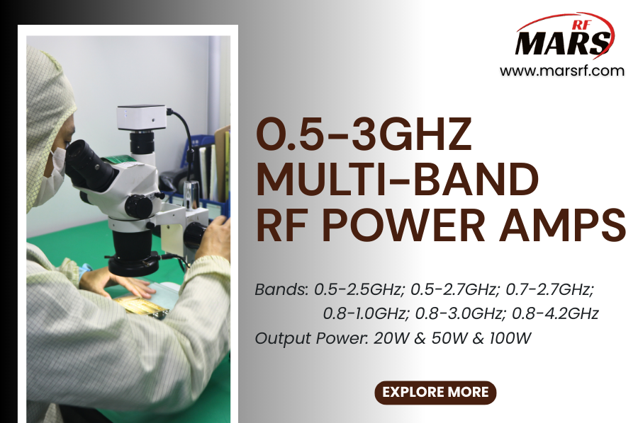 Mars RF Launches Special Offer on 0.5-3GHz Full-Band Power Amplifiers – Meet Your Urgent Project Needs Now!