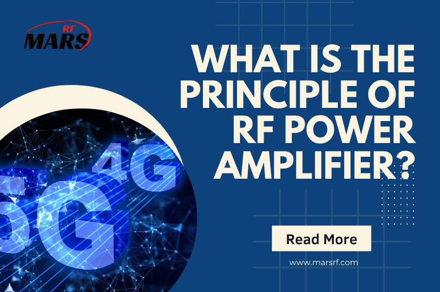What is the principle of RF power amplifier?