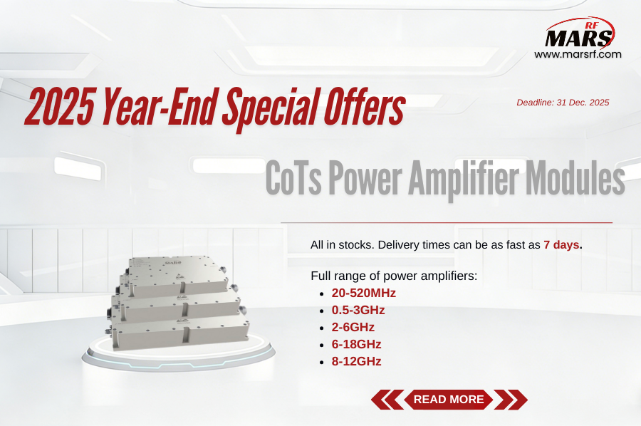 Mars RF's Annual Special Offers on in Stock Solid State Power Amplifiers