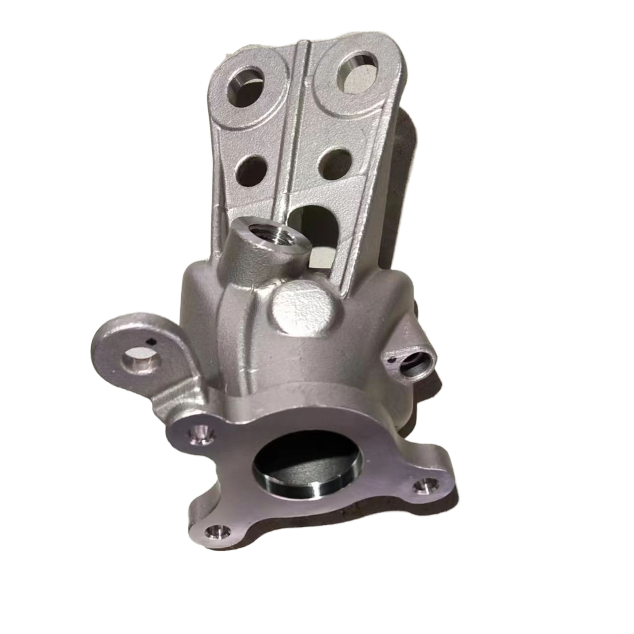 Stainless steel chamber body produced by precision casting