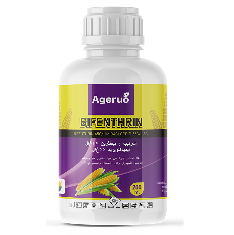 Agricultural insecticide Bifenthrin 45g/l+Imidacloprid 55g/l SC China factory