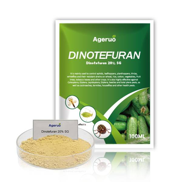 Dinotefuran 20% SG | Ageruo New Insecticide for Sale