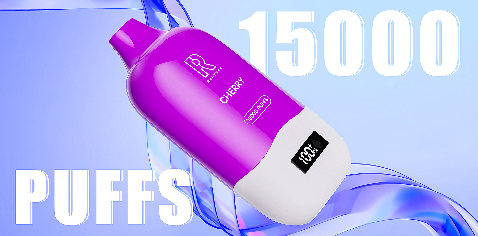 Runfree 2024 New Big Puffs 15000 Vape-5ksv dùng một lần có thể thay thế