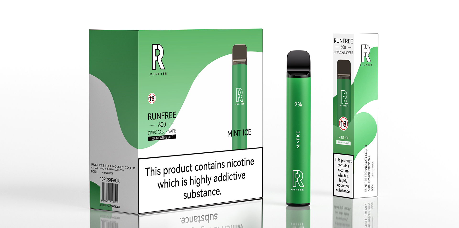 RF003 600 Puff 2ml Oil Disposable Vape Dengan TPD CE (6)ve0