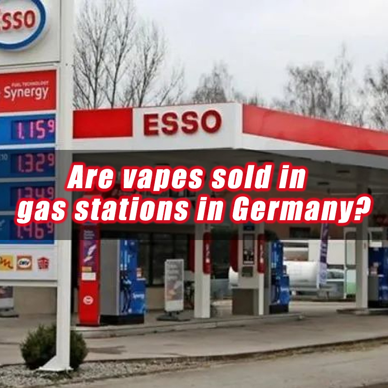 Você pode comprar cigarros eletrônicos em postos de gasolina na Alemanha?