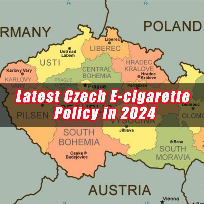 Polisi E-rokok Czech terkini pada tahun 2024