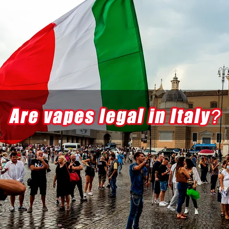 2024 La política de cigarrillos electrónicos desechables de Italia y cómo navegar en el mercado