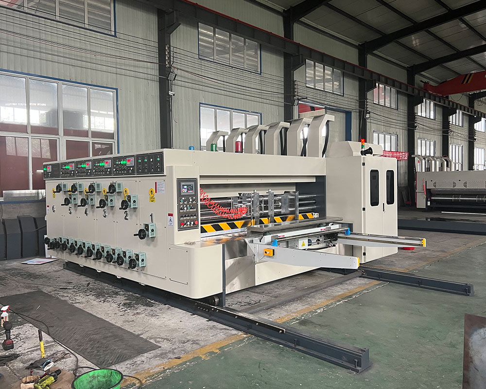 HCL-1224 fully automatic four-color die-cutting printing machine (corrugated box)