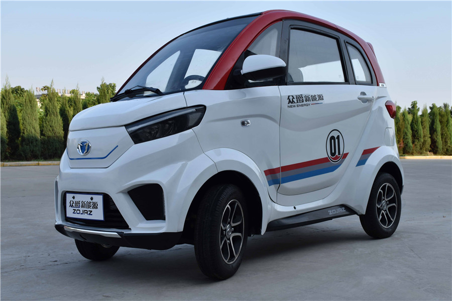 S3 3KW New Energy Electric Vehicles 4 Seats Adults Mini Electric Cars
