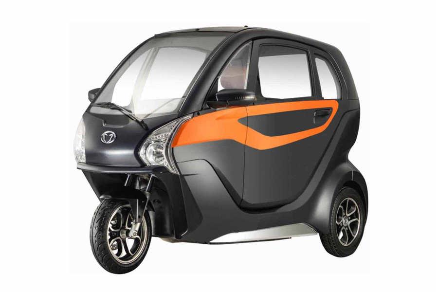 Z1 1.2KW New Energy Electric Vehicles 4 Seats Adults Mini Electric Cars