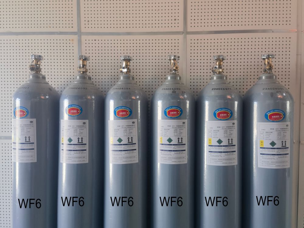 Tungsten hexafluoride (WF6)