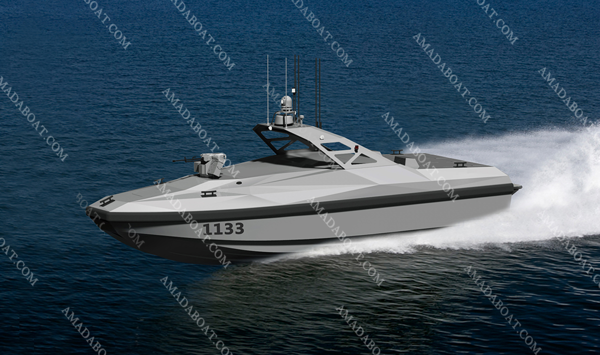 USV 1133b 沿海高速双体隐身无人艇