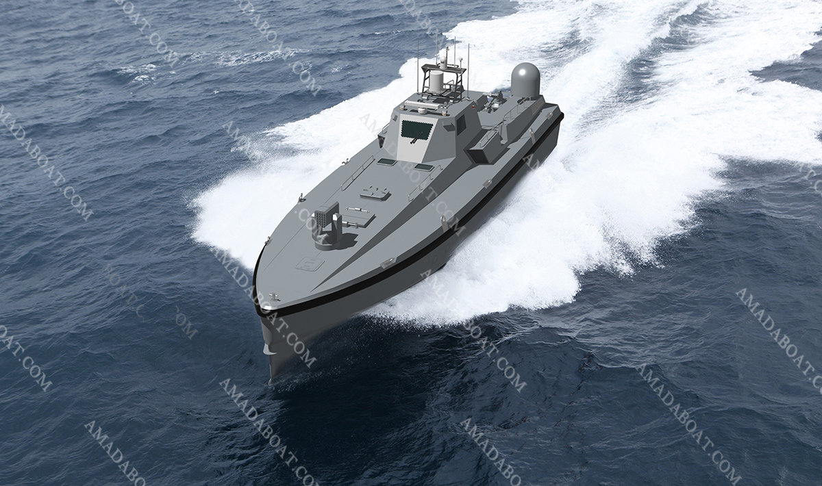 USV 2202 高速无人隐身导弹艇