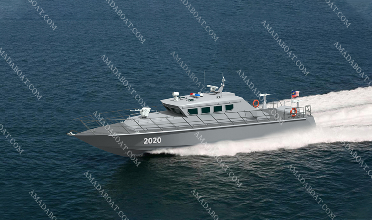 2020d 高速防弹拦截艇