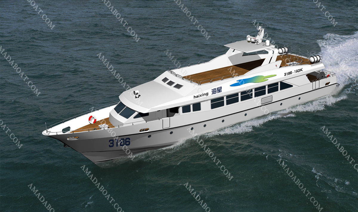 3186e 沿海铝合金高速客船