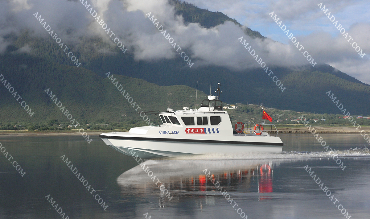 1174b 浅水高速消波救助艇