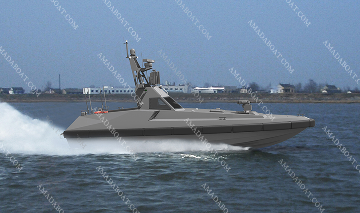 USV 1200 高速智能无人导弹艇