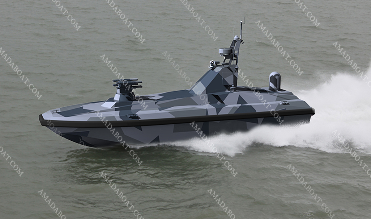 USV 1134 沿海高速双体无人导弹艇