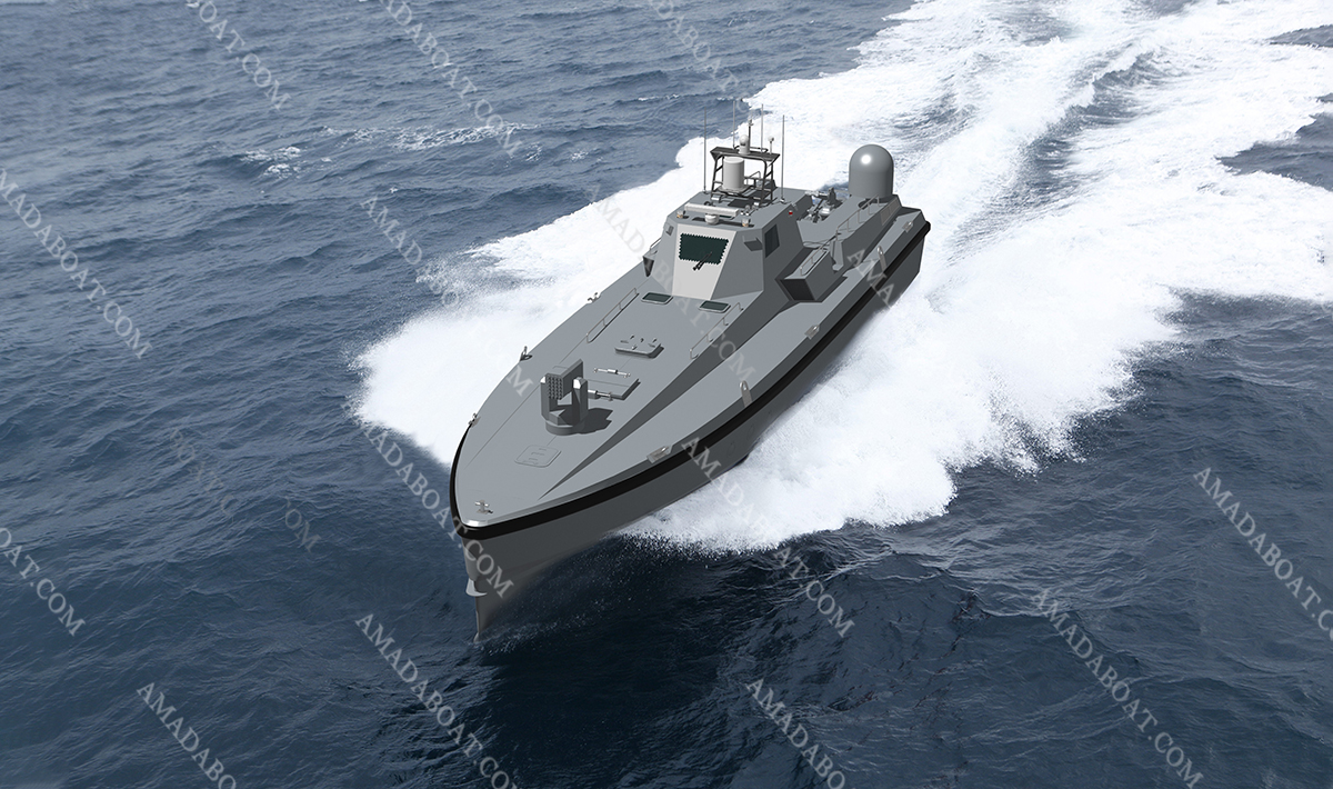 USV 2202 高速隐身无人导弹艇