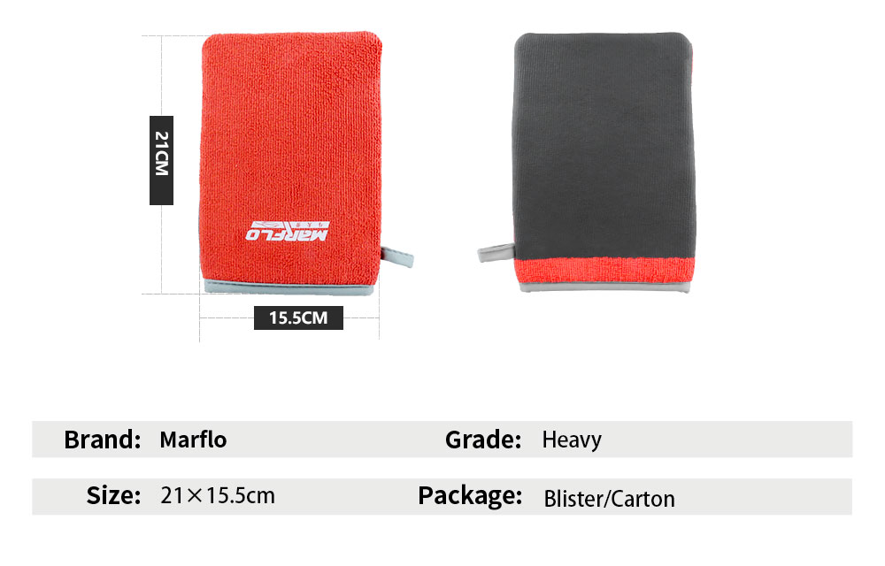 6016H_D03clay mitt red pads details