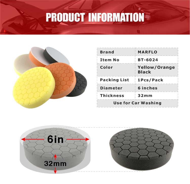 6024_D03Sponge polishing pad