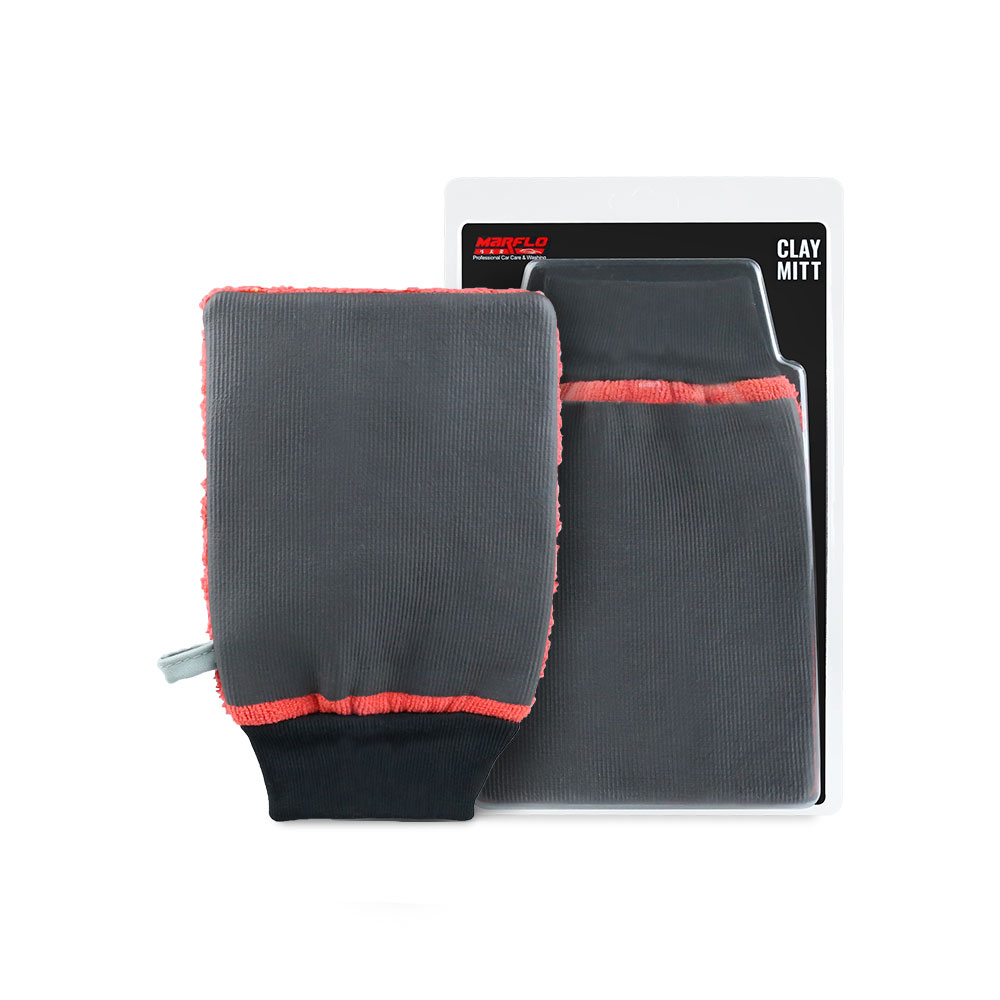 BT-6036 Car Washing Red Clay Mitt Pad Made By Brilliatech