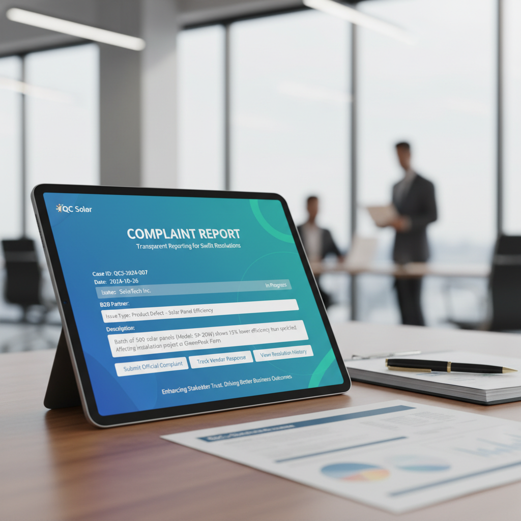 Complaint Report