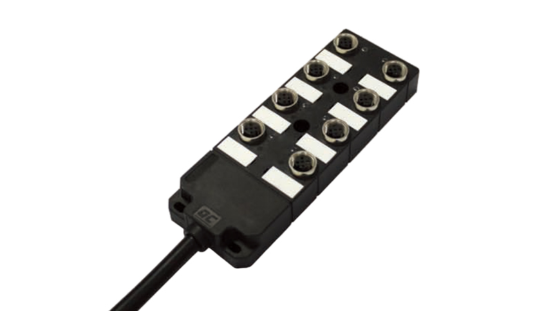 caixa de junção m12-circular-plug-outlet-type-5-pin8lv