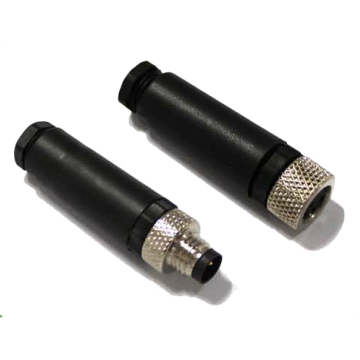 M8 Straight End On-Site Wiring