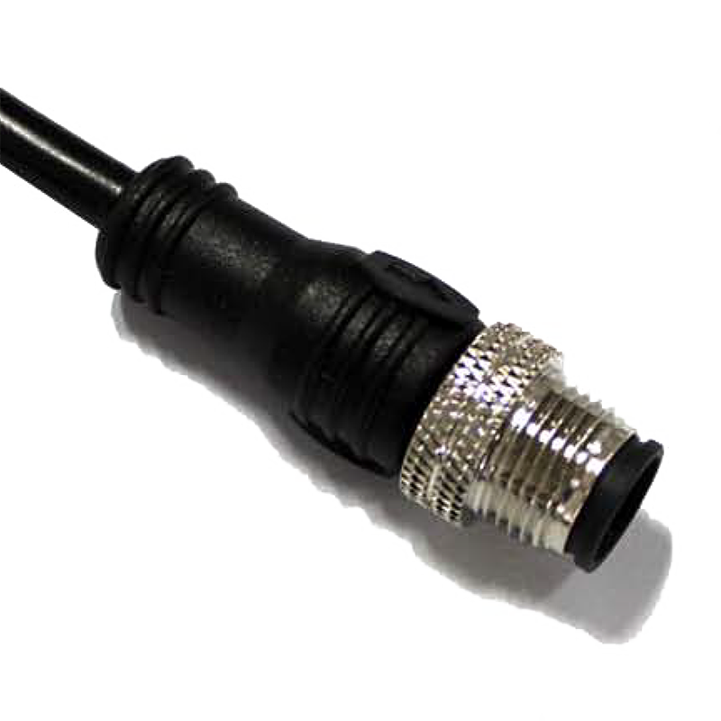 Cable prefabricado recto macho M12