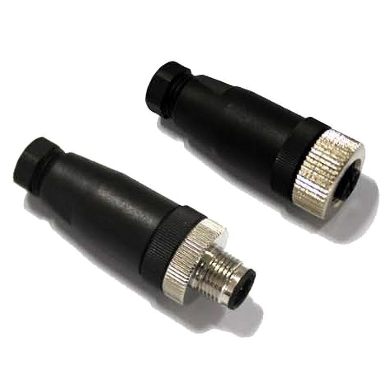 M12 Straight End Field Wiring