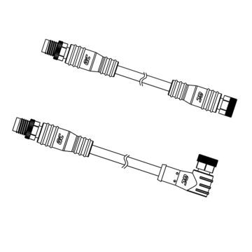 M8 Series Dual End Pre Cast Wire Harness