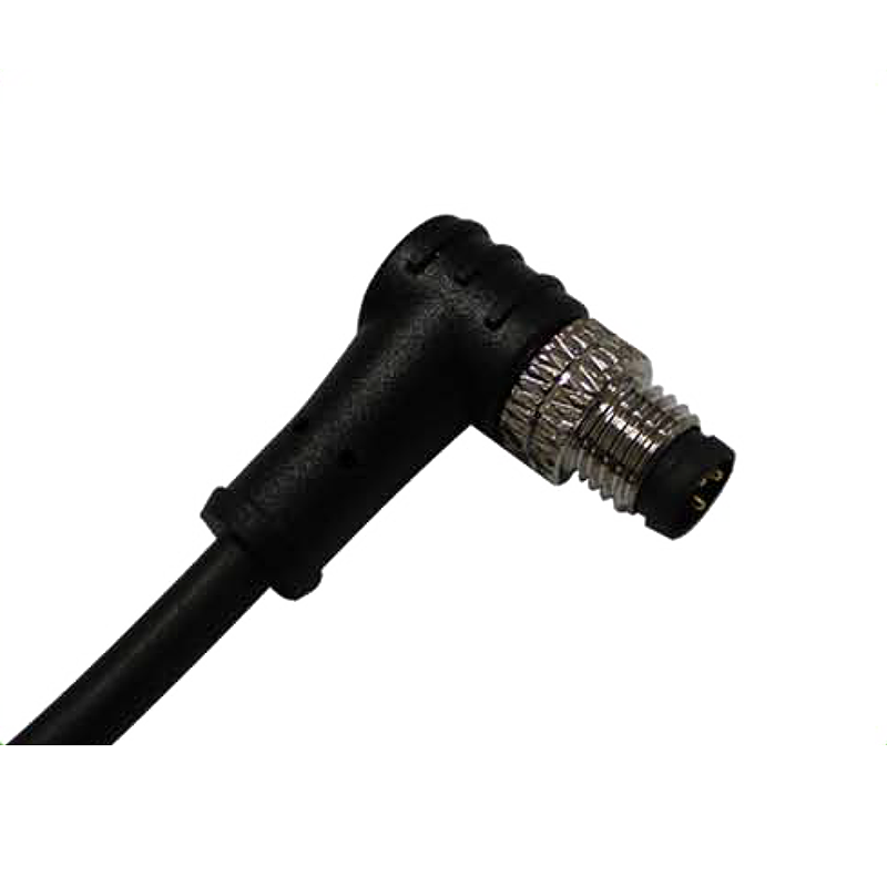 Codo macho M8 de alambre prefabricado