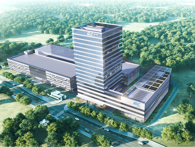 QC Solar Electronics R&D building groundbreaking ceremony was held
