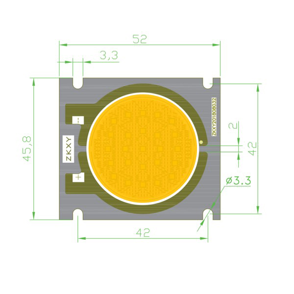 4-4-4652 High Power COB Light Source-L