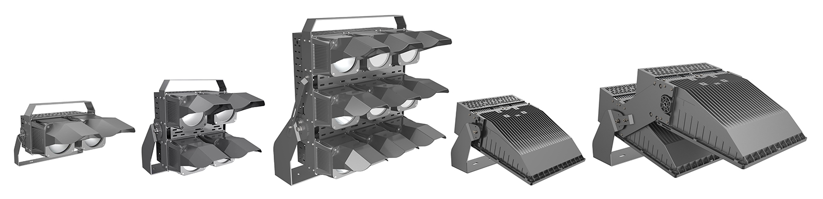 Deep anti glare module lighting fixtures customization
