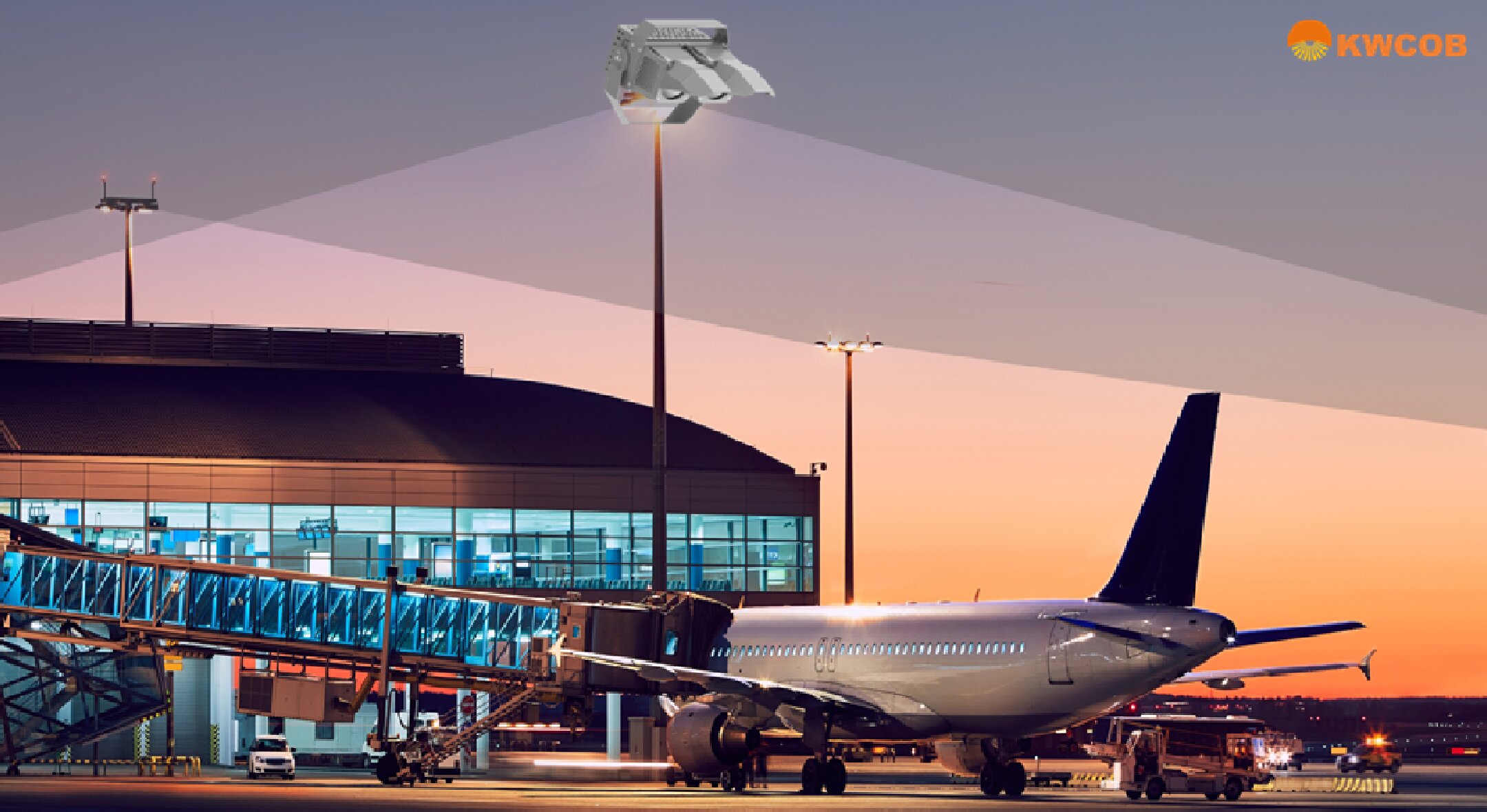 Advocating Environmentally Friendly Airport Lighting Solutions: How to Select the Optimal High-Power COB Cutoff High-Mast Flood Light for Airport Aprons to Resolve Light Spill
