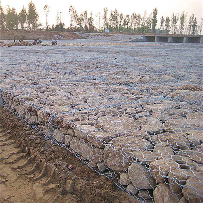  Hexagonal Zinc Gabion Mesh for River Wall