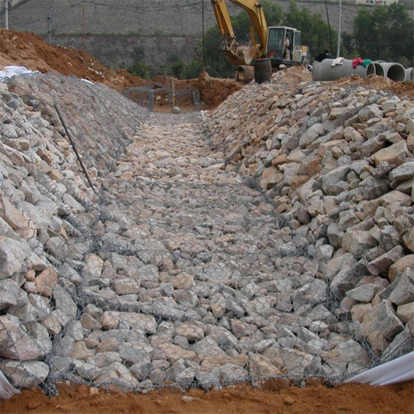 Woven Hexagonal Seawall Protection Gabion Basket Box