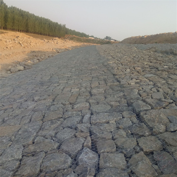 High Zinc Gabion Basket &Galvanized Stone Gabion Baskets Cage&Woven Rock Filled Gabion Baskets
